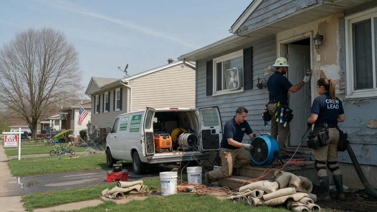 Flood Cleanup in Ellinger, TX near me