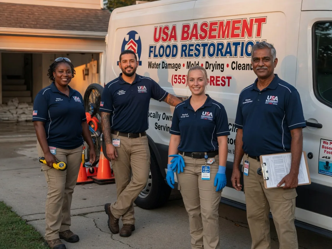 Basement Flood Cleanup company in Ellinger, TX