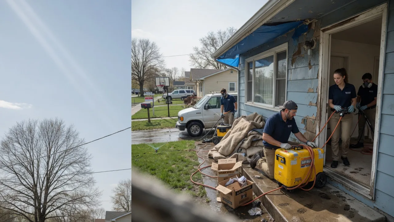 Basement Flood Cleanup in Ellinger, TX near me